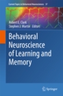 Behavioral Neuroscience of Learning and Memory - eBook