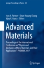 Advanced Materials : Proceedings of the International Conference on "Physics and Mechanics of New Materials and Their Applications", PHENMA 2017 - eBook