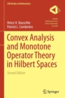 Convex Analysis and Monotone Operator Theory in Hilbert Spaces - Book