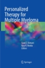 Personalized Therapy for Multiple Myeloma - Book