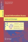 Social Information Access : Systems and Technologies - Book