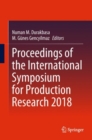 Proceedings of the International Symposium for Production Research 2018 - eBook