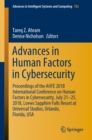 Advances in Human Factors in Cybersecurity : Proceedings of the AHFE 2018 International Conference on Human Factors in Cybersecurity, July 21-25, 2018, Loews Sapphire Falls Resort at Universal Studios - eBook