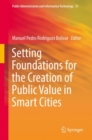 Setting Foundations for the Creation of Public Value in Smart Cities - eBook