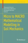 Micro to MACRO Mathematical Modelling in Soil Mechanics - eBook