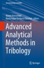 Advanced Analytical Methods in Tribology - eBook