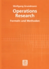 Operations Research : Formeln und Methoden - eBook