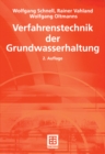 Verfahrenstechnik der Grundwasserhaltung - eBook