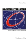 Kommunitarismus : Einfuhrung und Analyse - eBook