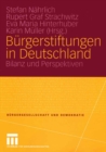 Burgerstiftungen in Deutschland : Bilanz und Perspektiven - eBook