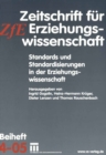 Standards und Standardisierungen in der Erziehungswissenschaft : Zeitschrift fur Erziehungswissenschaft. Beiheft 4/2005 - eBook