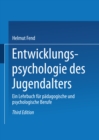 Entwicklungspsychologie des Jugendalters : Ein Lehrbuch fur padagogische und psychologische Berufe - eBook