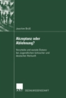 Akzeptanz oder Ablehnung? : Vorurteile und soziale Distanz bei Jugendlichen turkischer und deutscher Herkunft - eBook