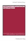 Psychotherapeutische Interaktion : Qualitative Studien zu Konversation und Metapher, Geste und Plan - eBook