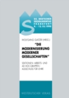 25. Deutscher Soziologentag 1990. Die Modernisierung moderner Gesellschaften : Sektionen, Arbeits- und Ad hoc-Gruppen, Ausschu fur Lehre - eBook