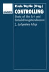 Controlling : State of the Art und Entwicklungstendenzen - eBook