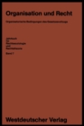 Organisation und Recht : Organisatorische Bedingungen des Gesetzesvollzugs - eBook