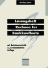 Losungsheft Rechnen fur Bankkaufleute - eBook