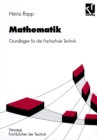 Mathematik : Grundlagen fur die Fachschule Technik - eBook