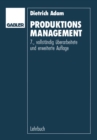 Produktions-Management - eBook