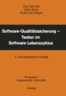 Software-Qualitatssicherung - Testen im Software-Lebenszyklus - eBook