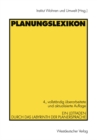 Planungslexikon : Ein Leitfaden durch das Labyrinth der Planersprache - eBook