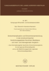 Einkommenssituation und Einkommensentwicklung in den strukturschwachen Verdichtungsgebieten Nordrhein-Westfalens - ein inner- und interregionaler Vergleich - : - Zum Informationsgehalt raumlicher Eink - eBook