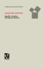 Grundlehre Geometrie : Begriffe, Lehrsatze, Grundkonstruktionen - eBook