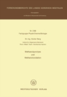 Methanolpyrolyse und Methanoloxidation - eBook