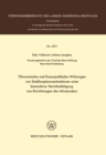 Okonomische und finanzpolitische Wirkungen von Siedlungskonzentrationen unter besonderer Berucksichtigung von Einrichtungen der Infrastruktur - eBook