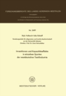 Investitionen und Kapazitatseffekte in einzelnen Sparten der westdeutschen Textilindustrie - eBook