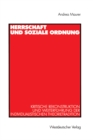 Herrschaft und soziale Ordnung : Kritische Rekonstruktion und Weiterfuhrung der individualistischen Theorietradition - eBook
