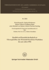 Qualitat und Quantitat des Bedarfs an Fuhrungskraften der Wirtschaft Nordrhein-Westfalen bis zum Jahre 1990 - eBook