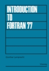Introduction to FORTRAN 77 - eBook