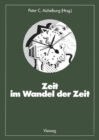 Zeit im Wandel der Zeit - eBook