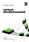 Lehrbuch Oberflachentechnik - eBook