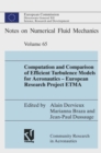 Computation and Comparison of Efficient Turbulence Models for Aeronautics - European Research Project ETMA - eBook