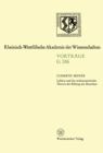 Leibniz und die neuhumanistische Theorie der Bildung des Menschen : 247. Sitzung am 19. Marz 1980 in Dusseldorf - eBook