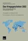 Das Kriegsgeschehen 2002 : Daten und Tendenzen der Kriege und bewaffneten Konflikte - eBook