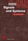 Signale und Systeme : Lehr- und Arbeitsbuch - eBook