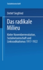 Das radikale Milieu : Kieler Novemberrevolution, Sozialwissenschaft und Linksradikalismus 1917 - 1922 - eBook
