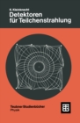 Detektoren fur Teilchenstrahlung - eBook
