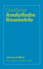 Analytische Geometrie - eBook