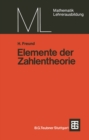 Elemente der Zahlentheorie - eBook