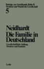 Die Familie in Deutschland : Gesellschaftliche Stellung, Struktur und Funktion - eBook