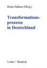 Transformationsprozesse in Deutschland - eBook
