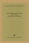 Ergebnisse langerfristiger Beobachtungen der Entwicklung mittelstandischer Einzelhandlungen : (1320 Betriebe 1959-64, 236 Betriebe 1951-64) - eBook