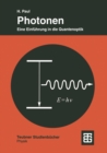 Photonen : Eine Einfuhrung in die Quantenoptik - eBook