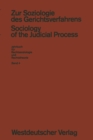 Zur Soziologie des Gerichtsverfahrens (Sociology of the Judicial Process) - eBook