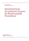 Handworterbuch des politischen Systems der Bundesrepublik Deutschland - eBook